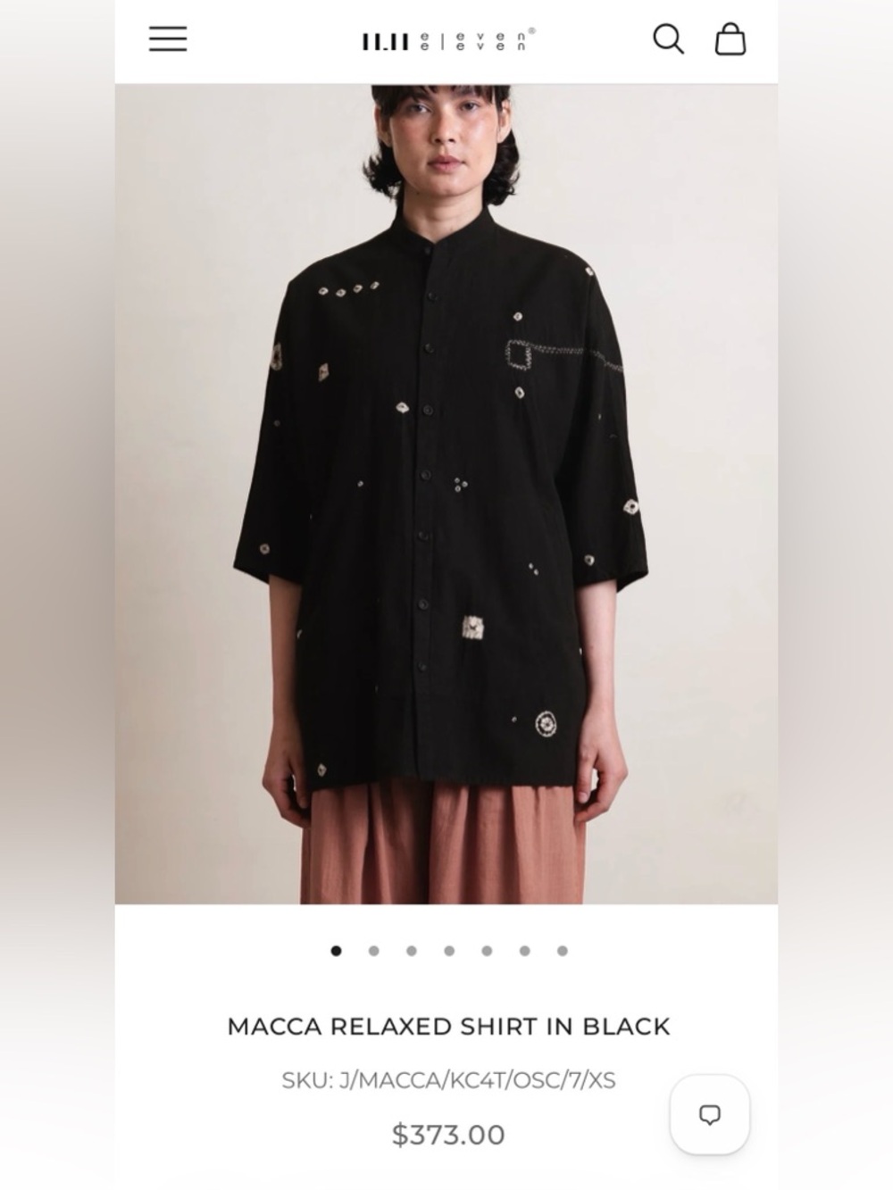 11.11 Macca Relaxed Shirt | XL - Picture 8 of 11